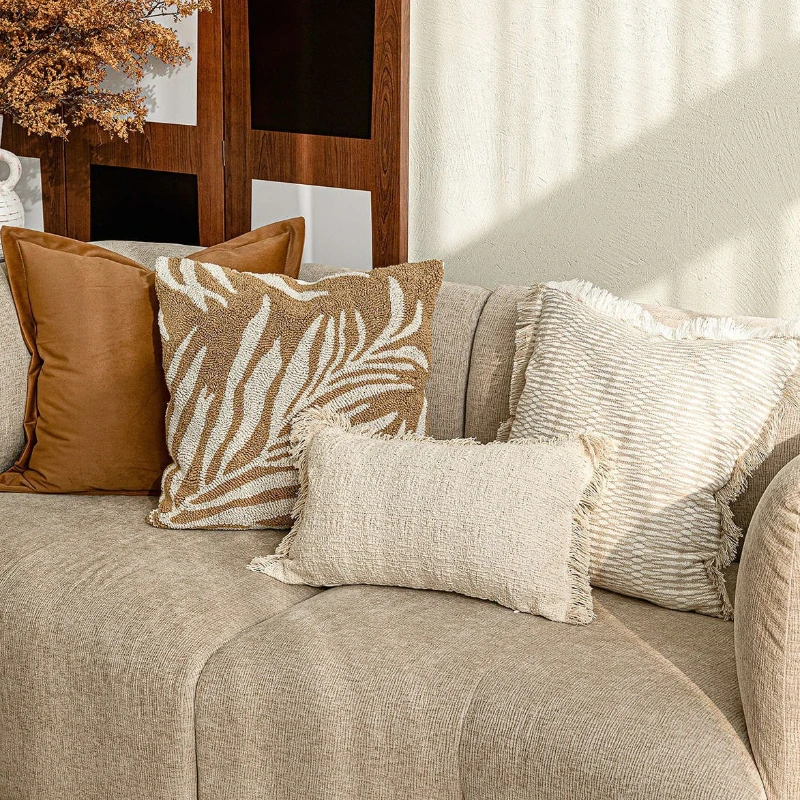 

Декоративная наволочка для подушки 30x50/45x45/50x50 см в средневековом стиле, желтая, плюшевая, для поясничной поддержки, для дома