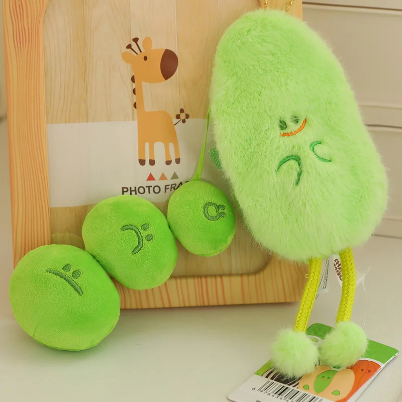 12/26cm Simulation Nut Series Plush Toy Cute Smile Face Pistachio Melon seeds Peanut Doll Backpack Pendant Deco Desktop Ornament