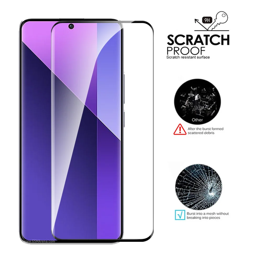 Redmy Note 13 Pro Plus Glass 4in1 Camera Protective Tempered Glass For Xiaomi Redmi Note13 Pro+ Note13Pro 4G 5G Screen Protector