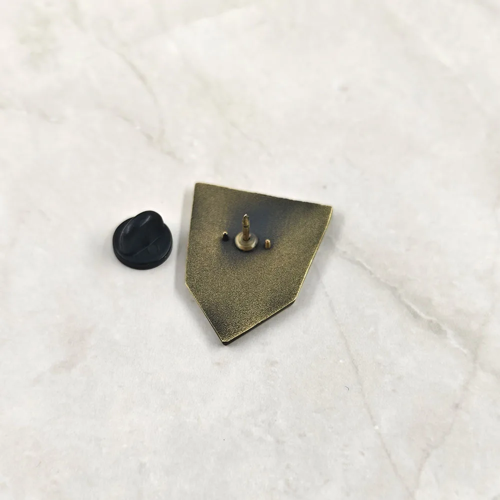 Klassisches Spiel, Schildförmiges Spitzes Metallabzeichen, Sentinel Task Force Emaille-Pins, Taktisches Schießspiel-Zubehör, Brosche, Geschenk – Detail 3