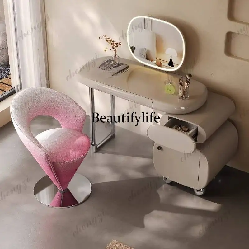 Simple Vanity Desk Vintage Makeup Natural Vintage Dressing Vanity Desk Bedroom Organizer Tavolo Trucco Furniture Home