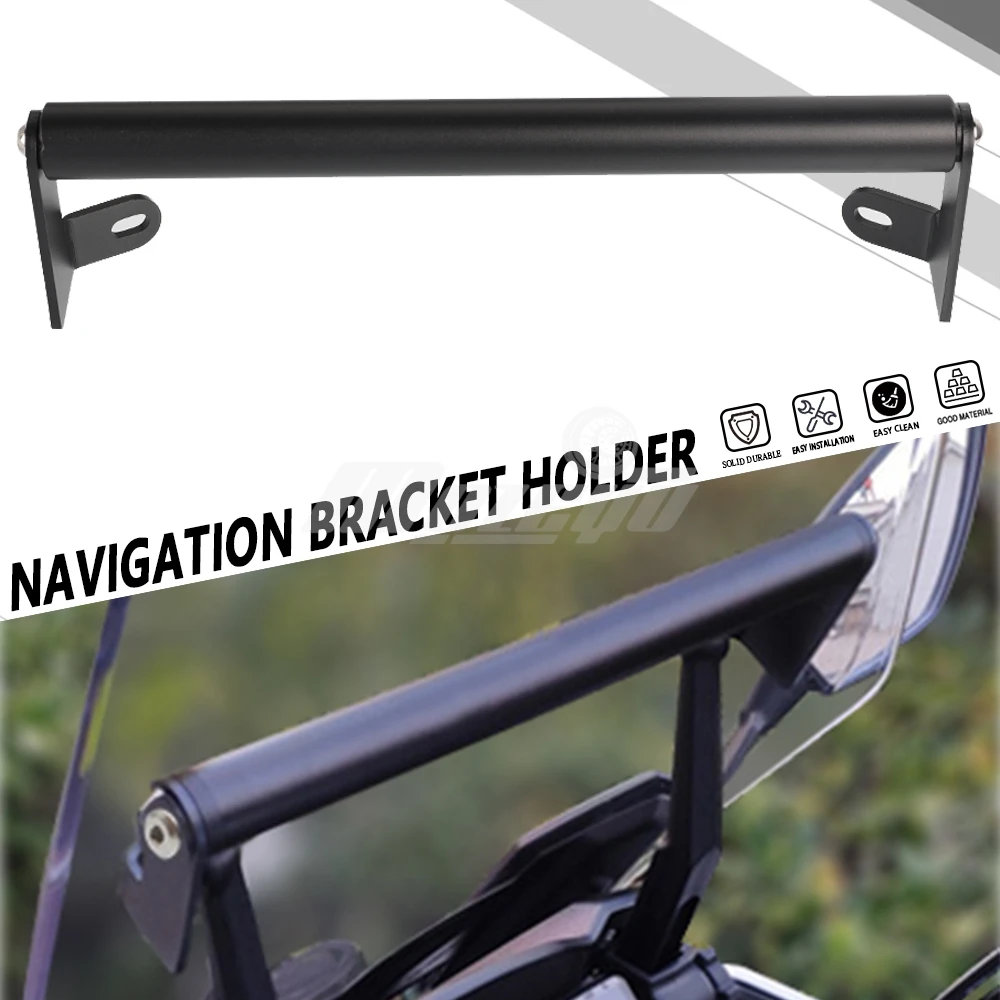 Soporte de Placa de Navegación para Motocicleta Loncin Voge 300 500 DS DSX, Soporte para Manillar, Soporte para GPS y Smartphone 500ds 500dsx 300ds
