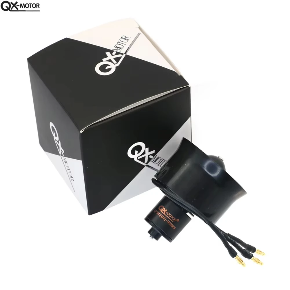 

QX-Motor 30 мм EDF 6-лопастной импеллер QF1611 с регулятором скорости 20A/40A ESC 2-6S для радиоуправляемых моделей самолетов и реактивных лайнеров (запчасти для DIY)