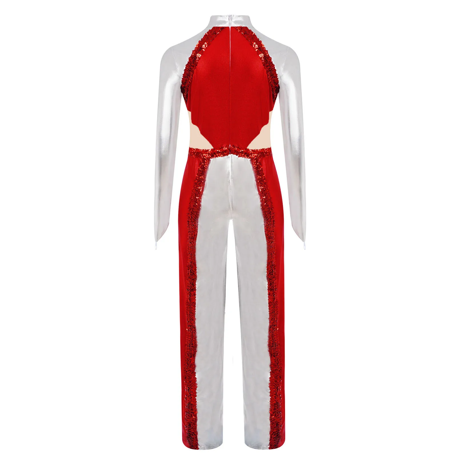 أطفال بنات الجاز أداء الرقص زي لامعة الترتر اللون كتلة معدنية الجمباز بذلة الحديثة المعاصرة Dancewear