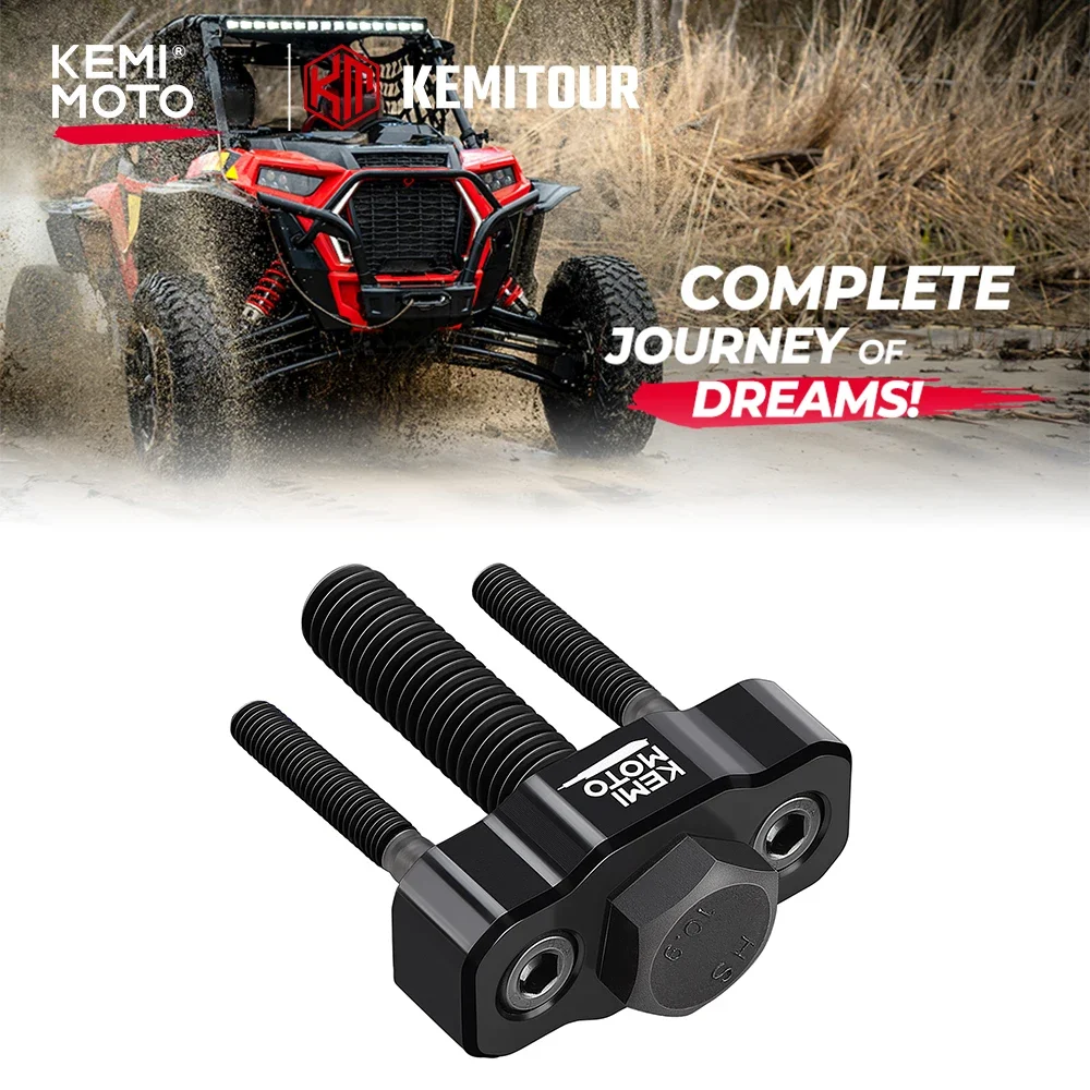 

Инструмент для снятия съемника рулевого колеса UTV KEMIMOTO, 2 резьбовые отверстия, рулевое колесо, совместимое с Polaris RZR XP 1000 2014-2023