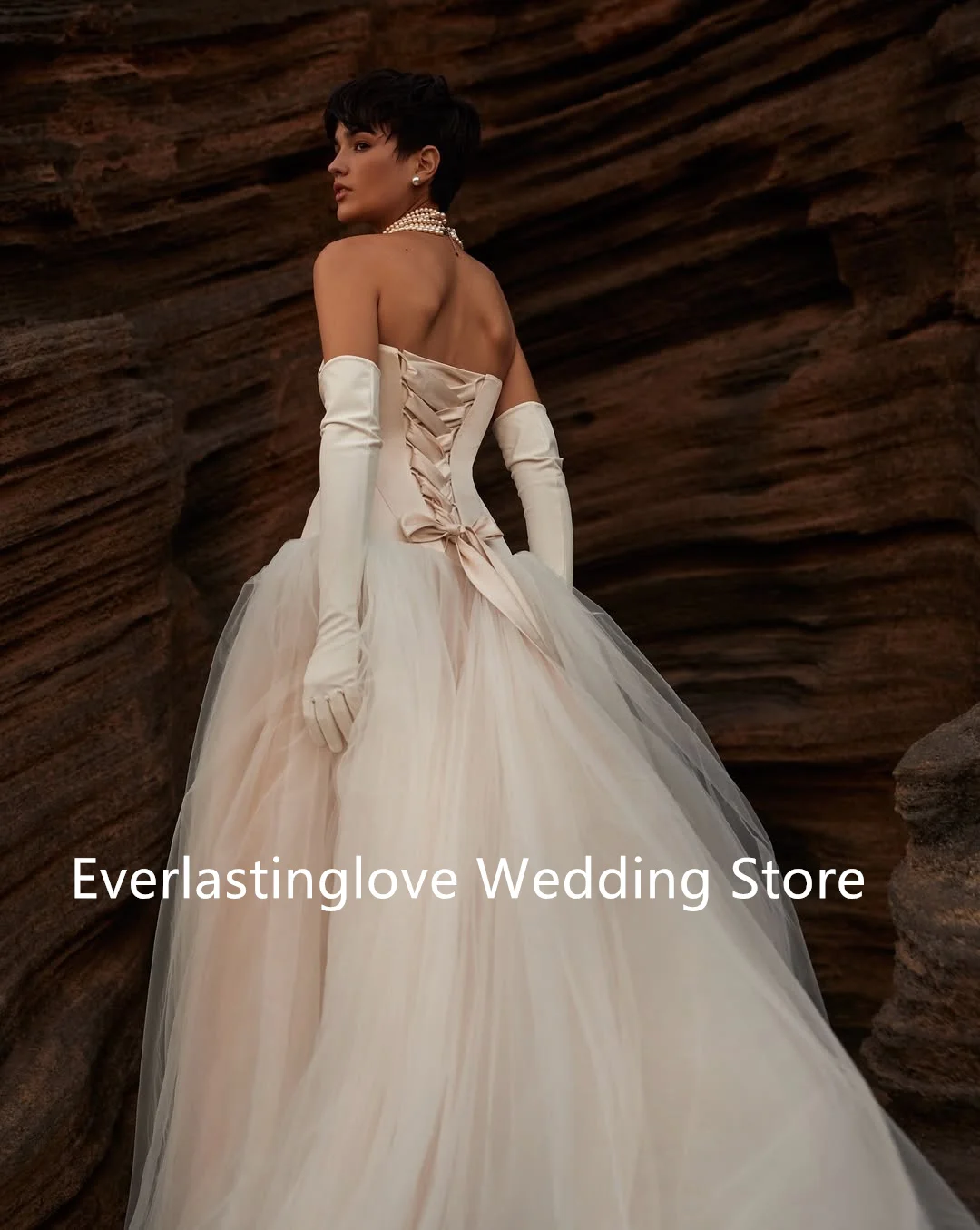 Vintage Unique Sweetheart Neckline Satin Tulle Bridal Grown A Line Wedding Dresses Sweep Train Custom Made 2026 Vestido De Noiva