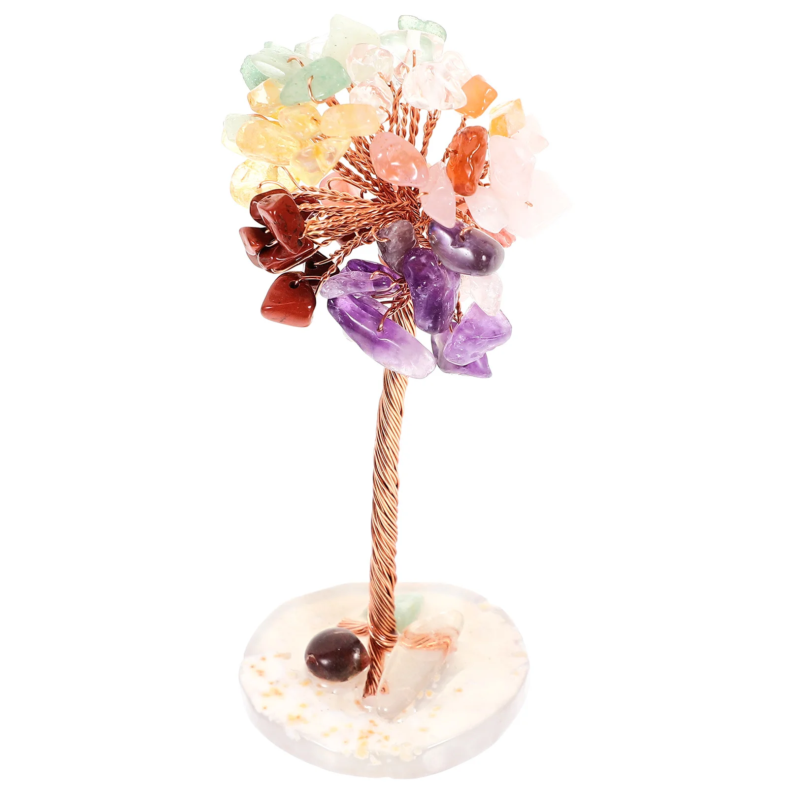 

Crystal Tree Table Centerpiece Small Crystal Decor for Room Desk Cabinet Small Ornaments for Shelf Tree Ornament