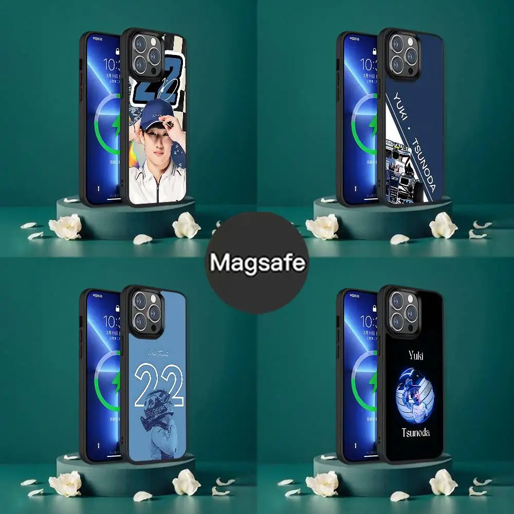 

Y-Yuki T-Tsunoda 22 Phone Case For iPhone 17,16,15,14,13,12,11,Pro,Max,Plus,Mini,SE4,E Magnetic Magsafe Wireless Charging