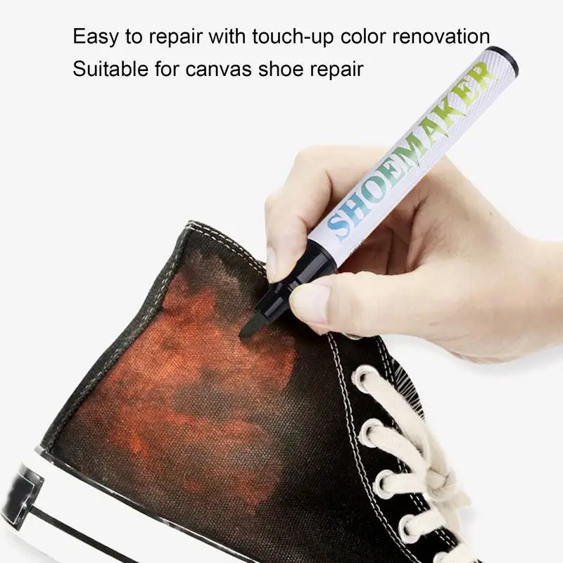 Shoes Stains Removal Waterproof Sneakers Anti Oxidation Pen Repair Repairing Pen Shoe Marker Shoe Leather Repair Paint for Shoes