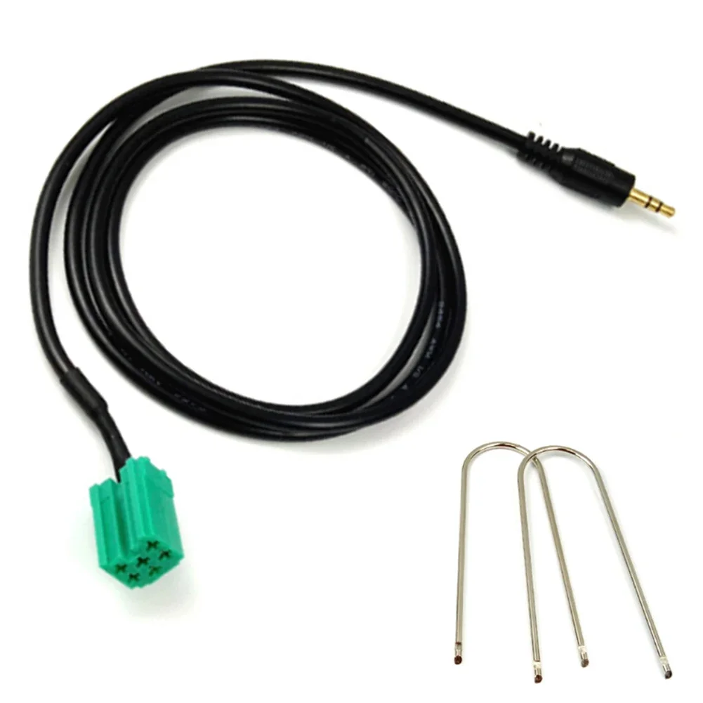

AUX Input Cable 3.5mm AUX Cable ABS Material Anti-corrosion Direct Installation Non-deformed Practical And Reliable