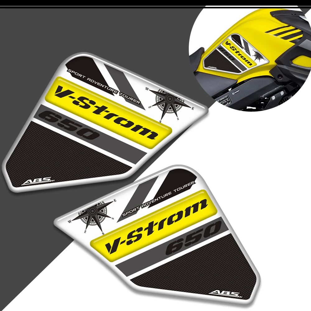 

For Suzuki V STROM VSTROM DL 650 XT 650XT 2018 2019 2020 2021 2022 Tank Pad TankPad Protection Stickers Fuel Oil Kit Adventure