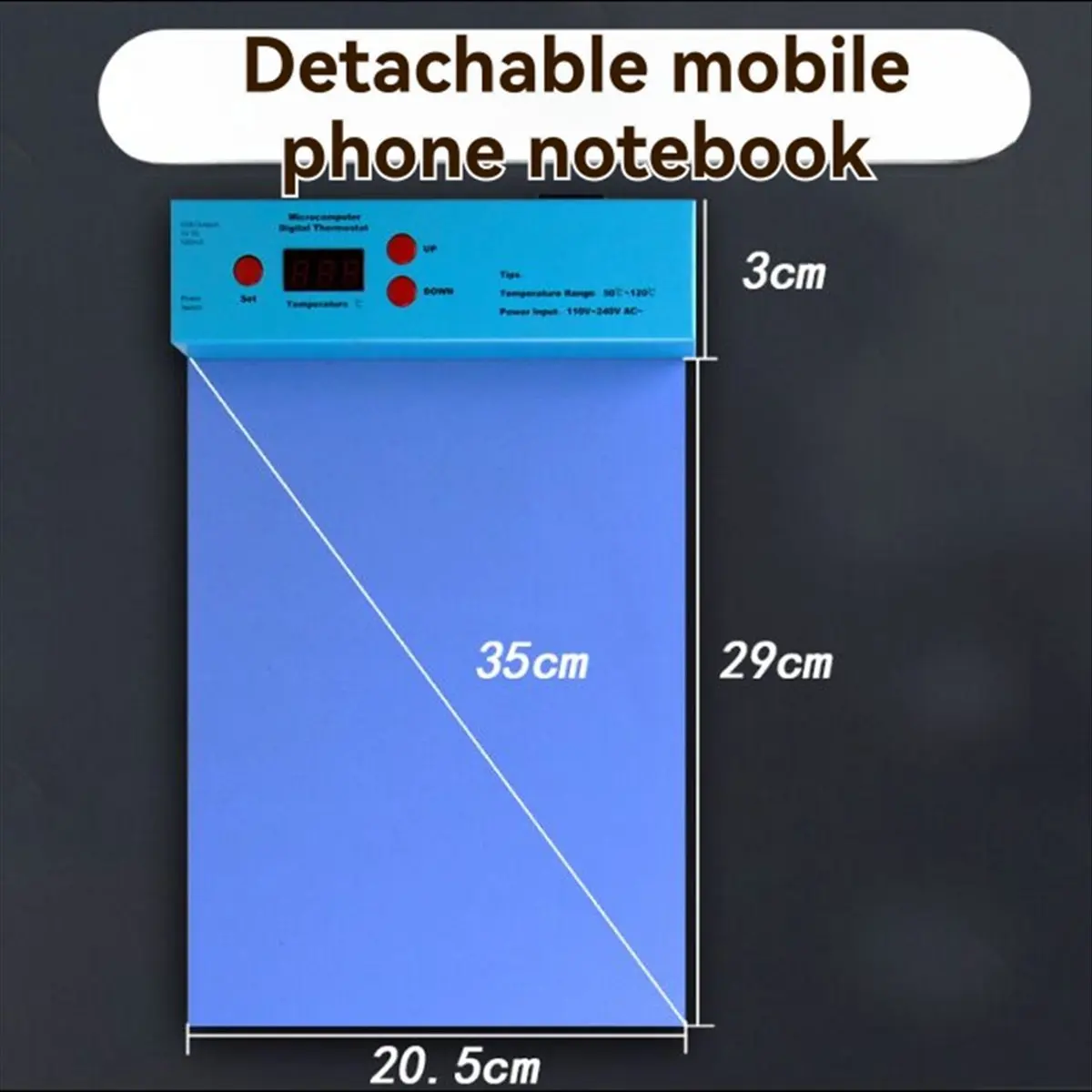Top Sale Heating Stage Phone Tablet Screen Separator Repair Tool High Temperature Silicone Pad Mobile Device Breaker EU