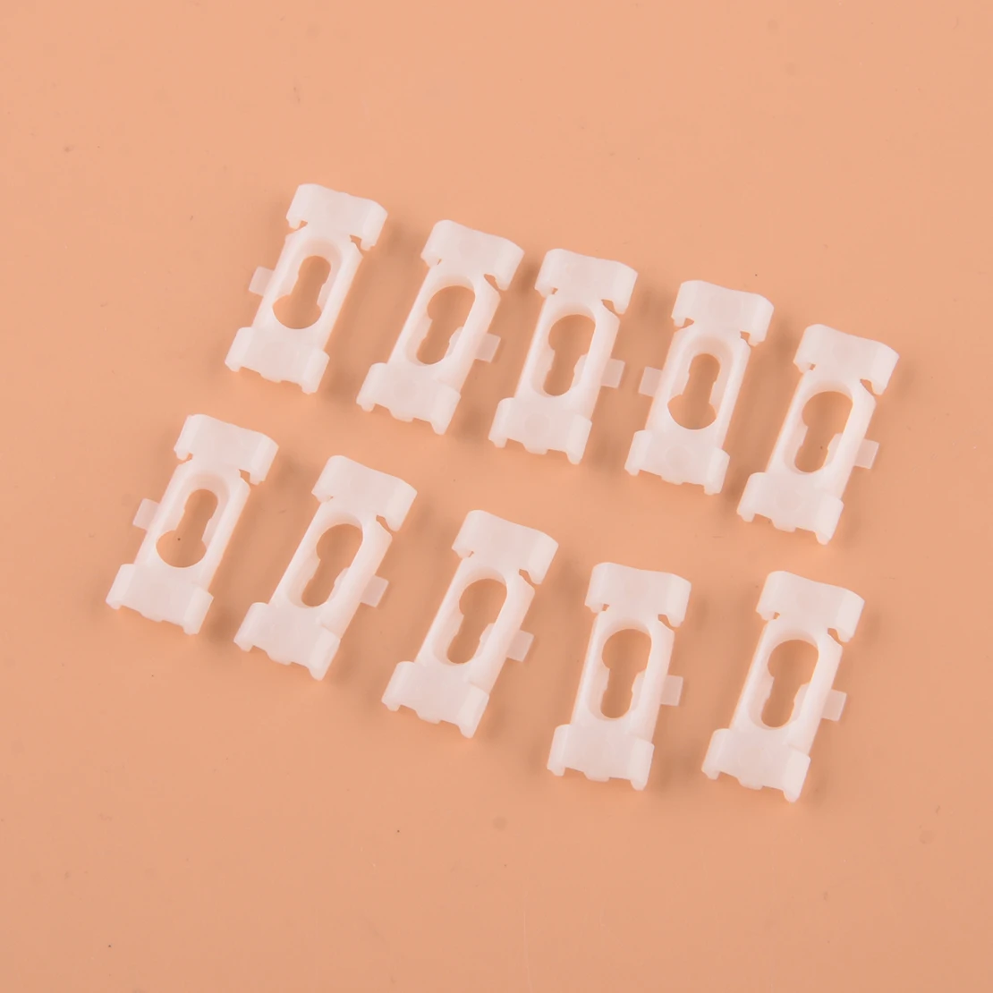 20175051 15633873 White 50pcs/set Top Roof Quarter Belt Reveal Molding Trim Clip Retainer Fastener Fit For GM Chevrolet Buick