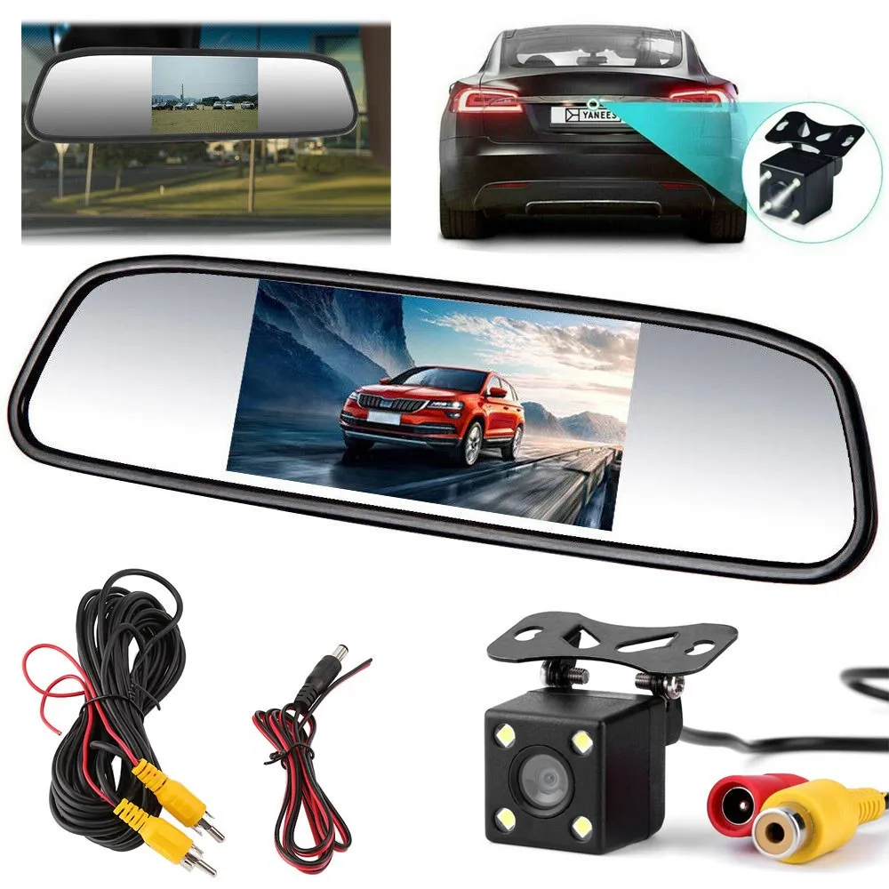 4.3" Car Lcd Mirror…
