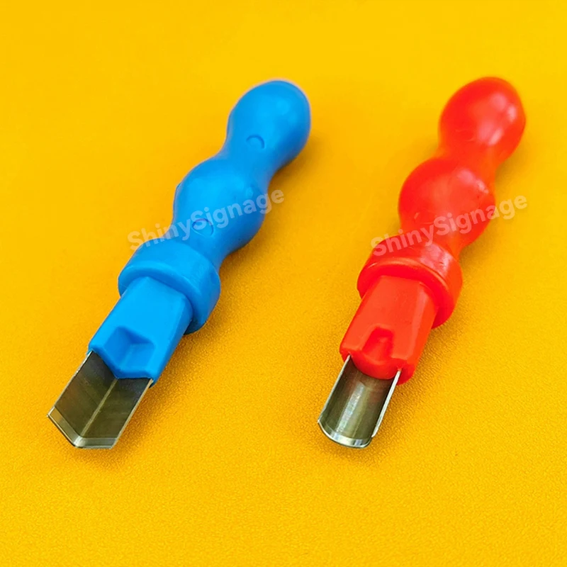 Ferramenta de corte de tira de silicone dividida com luz neon LED ângulo reto ou canto arredondado para ferramenta de gravação manual