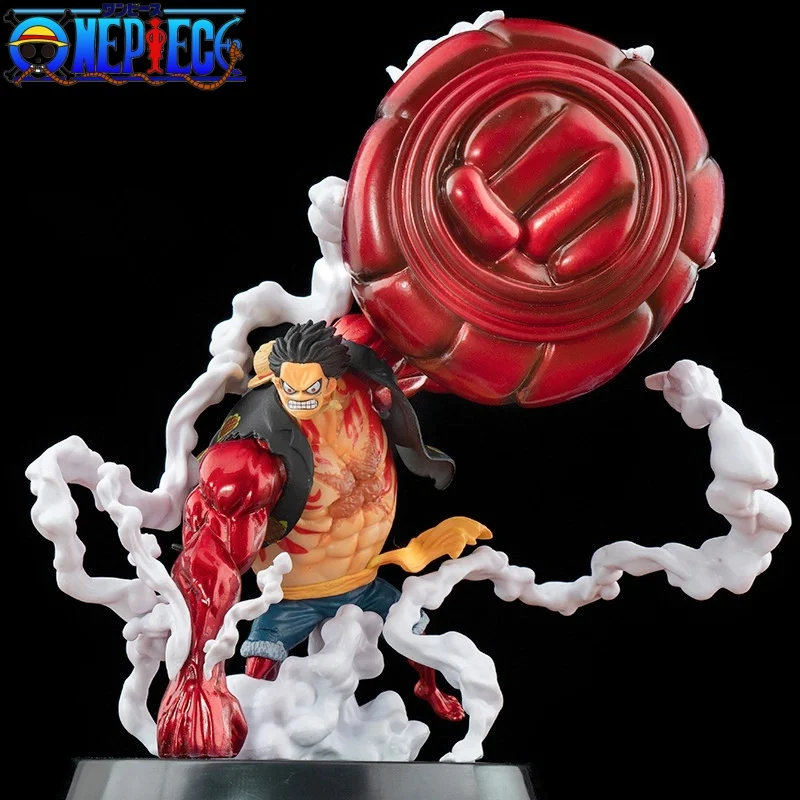 22cm Anime One Piece Luffy Gear 4 Figurine Pvc Action Figure Toys Japan Manga  Cartoon Gift Model