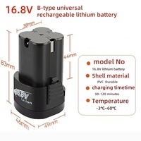 new16.8V universal lithium battery for power tools electric screwdrivers and electric drills16.8V 4.0Ah multifunctional  battery