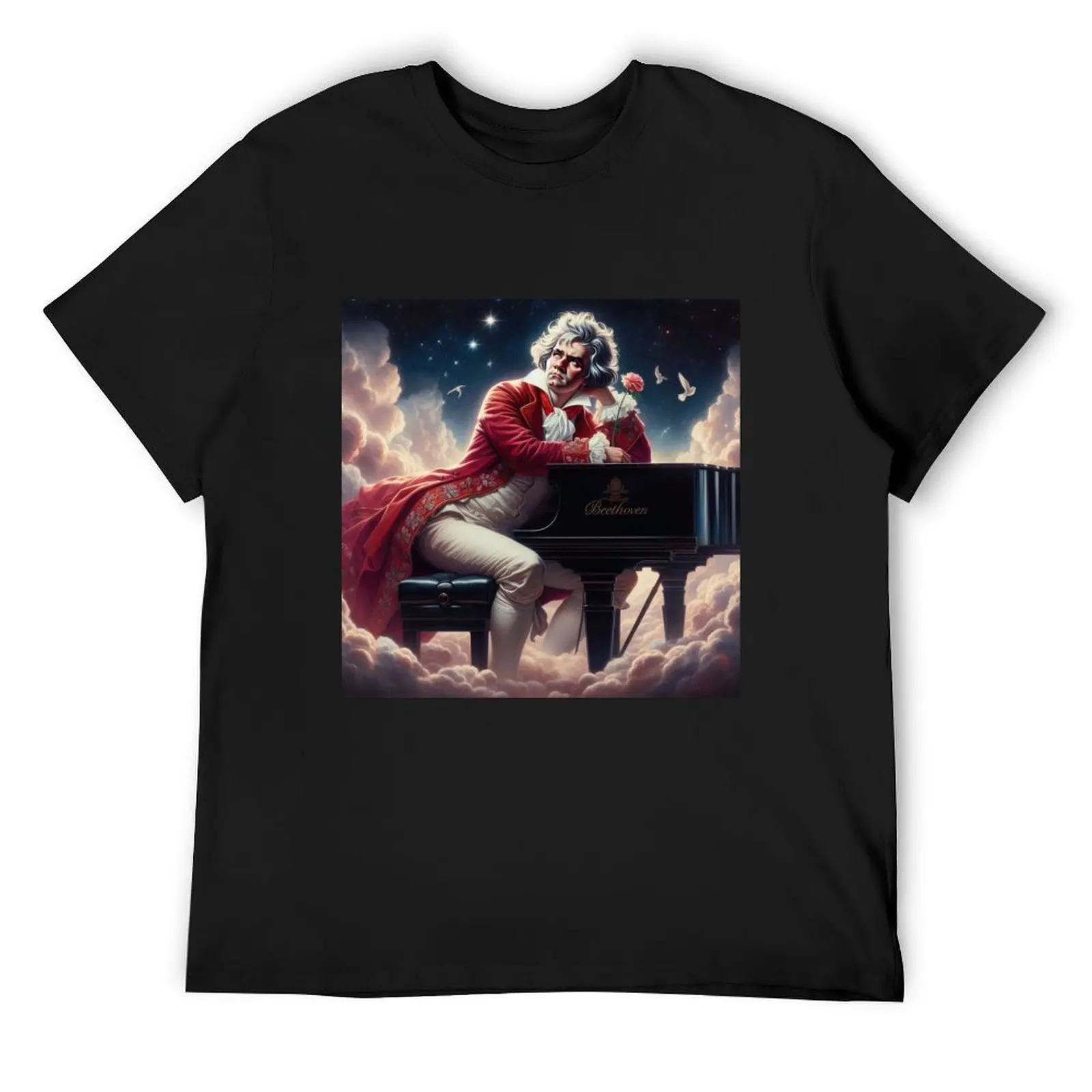 

Beethoven Romanticism Style T-Shirt oversized t shirt Clothing aesthetic clothes oversized t shirt men