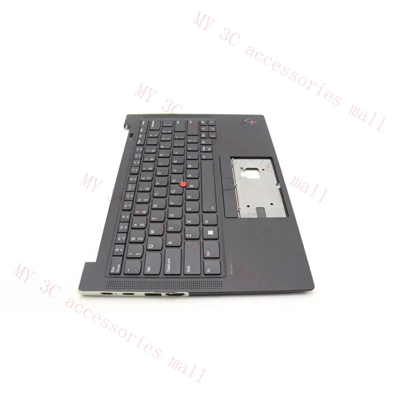 New Original for Lenovo ThinkPad X1 Carbon 11th Gen Palmrest Cover with US Backlight Keyboard WLAN Version 5M11H62608 5M11H62610