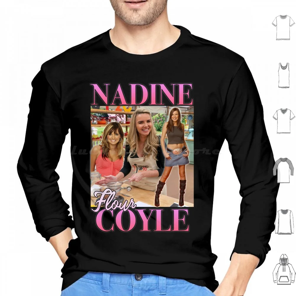 Nadine Coyle Flour Hoodies Long Sleeve Flour Nadine Coyle Nadine Coyle Girlsaloud Girls Aloud