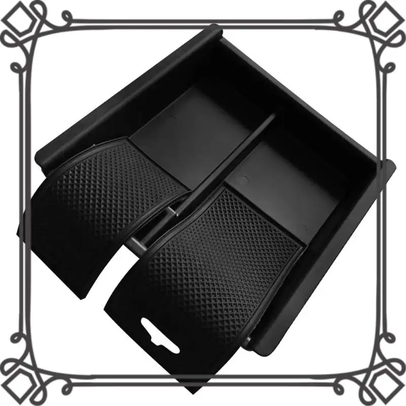 

Q2-For Toyota Tacoma 2016-2023 Center Console Armrest Storage Box Tray & Center Console Organizer Divider Replacement Parts