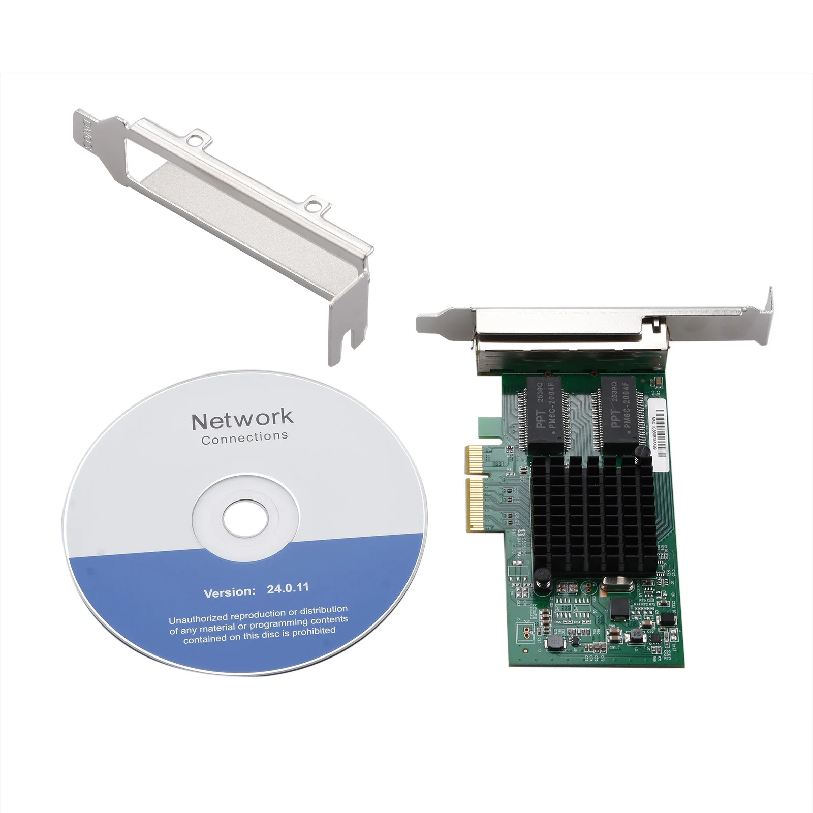 

4-портовая гигабитная Ethernet-карта, сетевой адаптер PCIe 1000 Мбит/с RJ45 для Windows/Linux/серверов, низкопрофильный