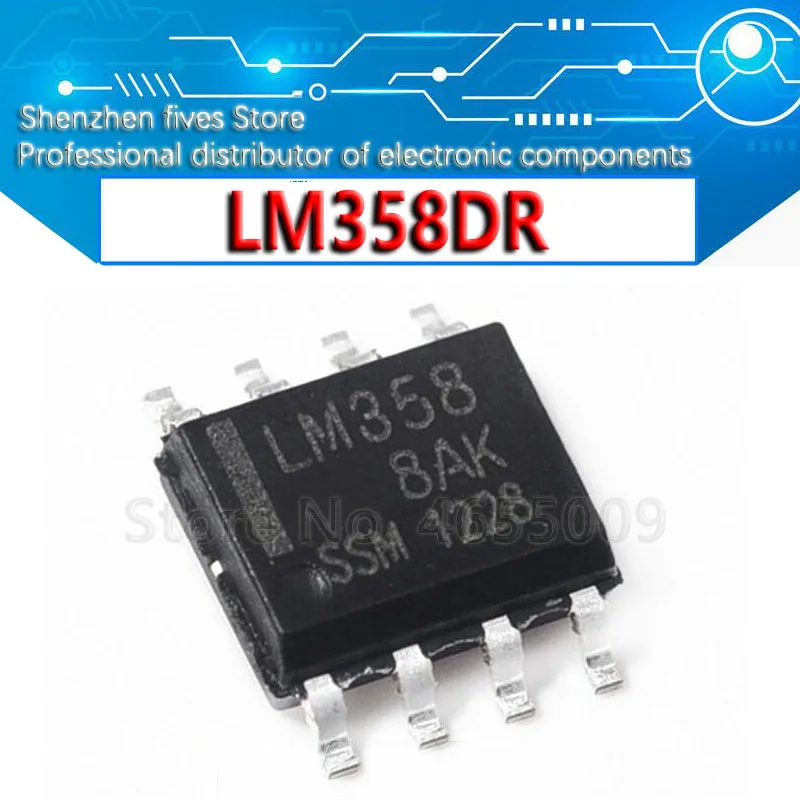 20PCS/LOT LM358DR SOP LM358D SOP8 LM358 SOP-8 SMD New and Original IC Chipset