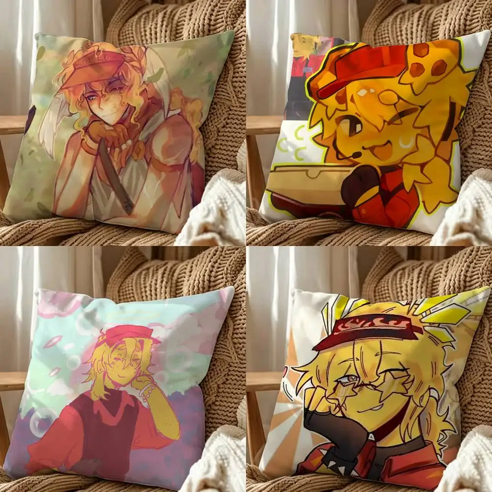Elliot Fanart Double-Sided Printed Cushion Cover Bedroom Bedside Sofa Pillow Case