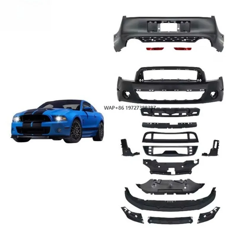 

New Condition Manufacturing for 13-14 GT500 Car Full Body Kit with Front & Rear Bumper Grille Diffuser