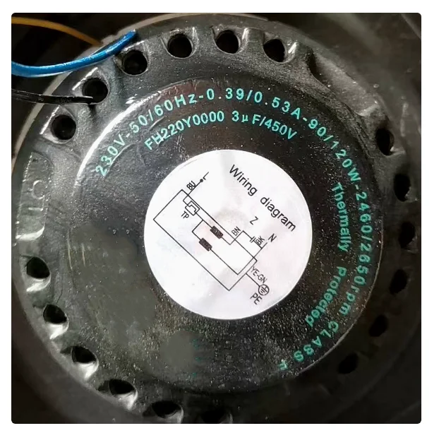 

New Original Fan FW068-0352E03 FW068-0452E03 FH225I0000 FH220Y0000