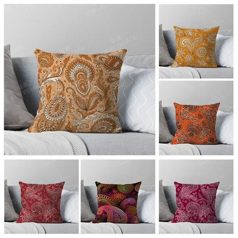 

Fall home decor autumn living room throw pillow cover sofa boho Cushion cover 45x45cm 45*45 50*50 60x60cm 40*40 40x40cm mandala