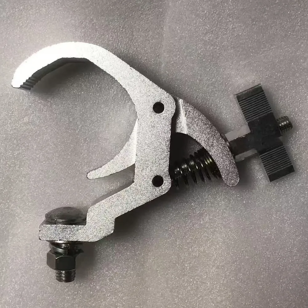 Truss Clamp Durable Heavy Duty Hook Aluminum Alloy Clamp 40-60mm Bracket Stage Lighting Clamp Holder For DJ LED Beam Moving Head
