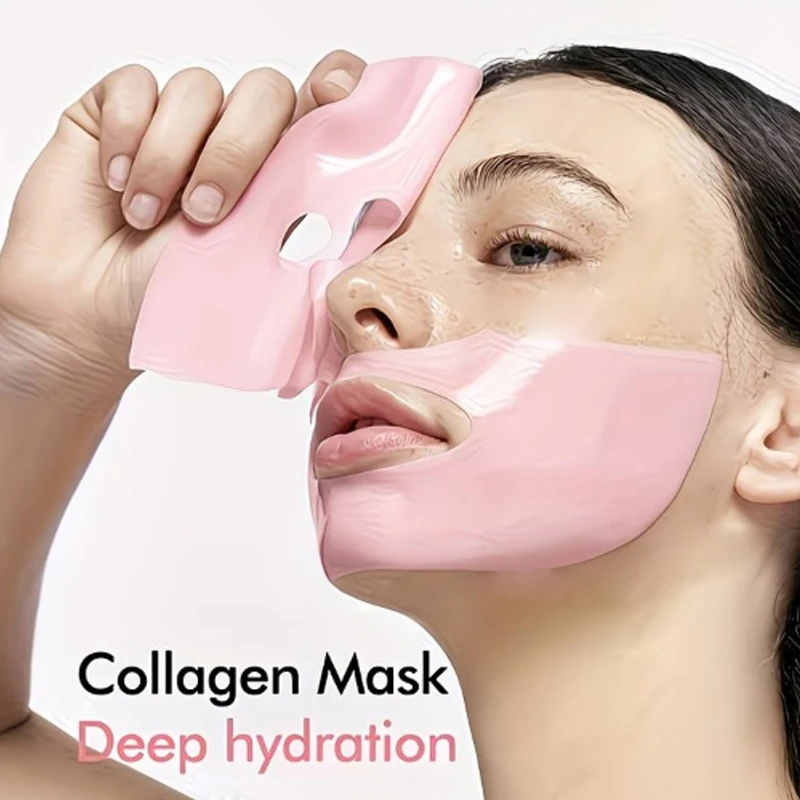 DNA Sodium Collagen Water Sensitive Facial Mask, Moisturizing and Water Locking, Caring for Facial Skin, Daily Facial Care