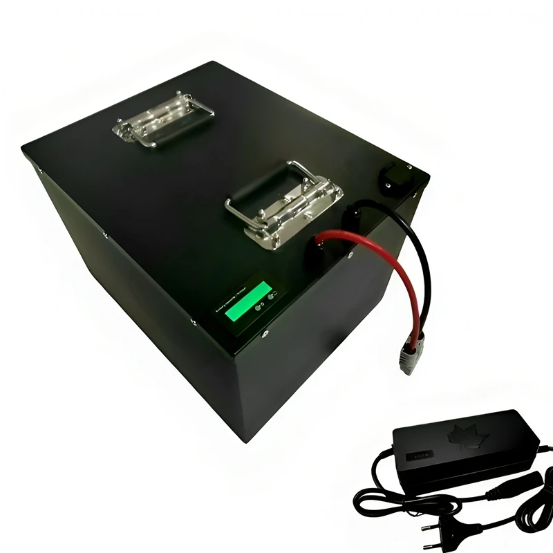 Akumulator litowo-żelazowo-fosforanowy (LiFePO4) 40Ah 60V 45Ah 50Ah 60Ah do mini trójkołowego roweru elektrycznego dla dorosłych o mocy 3000W i pojazdów elektrycznych z osłoną.