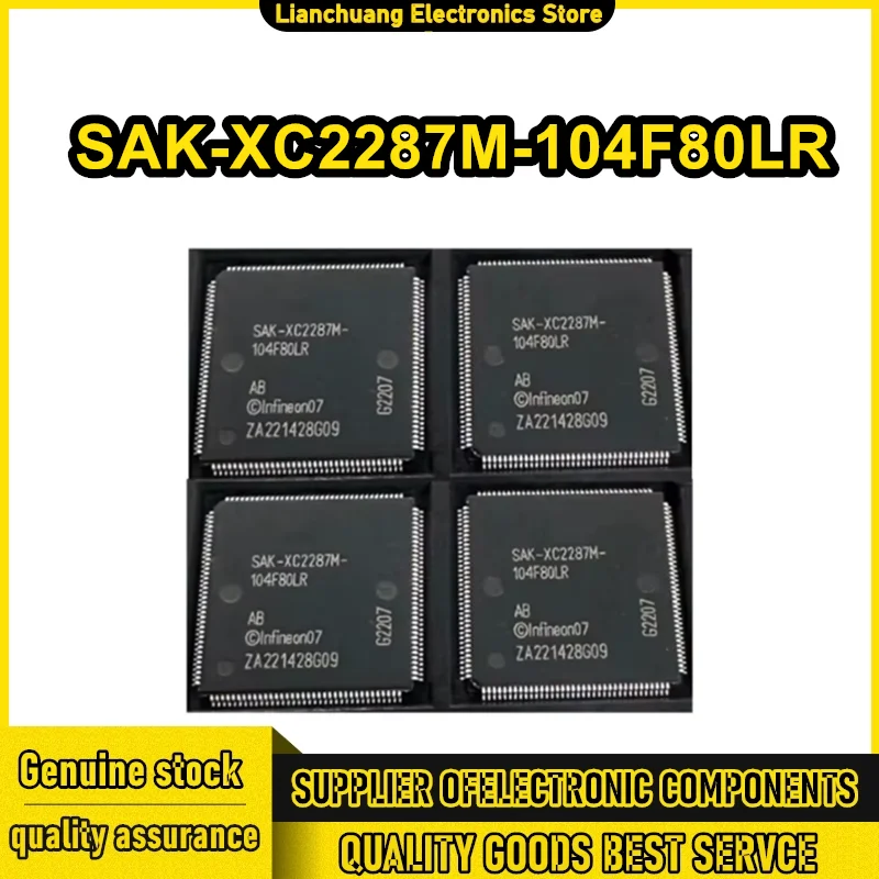 

SAK-XC2287M-104F80LR LQP144 Микросхема 100% новый оригинал на складе