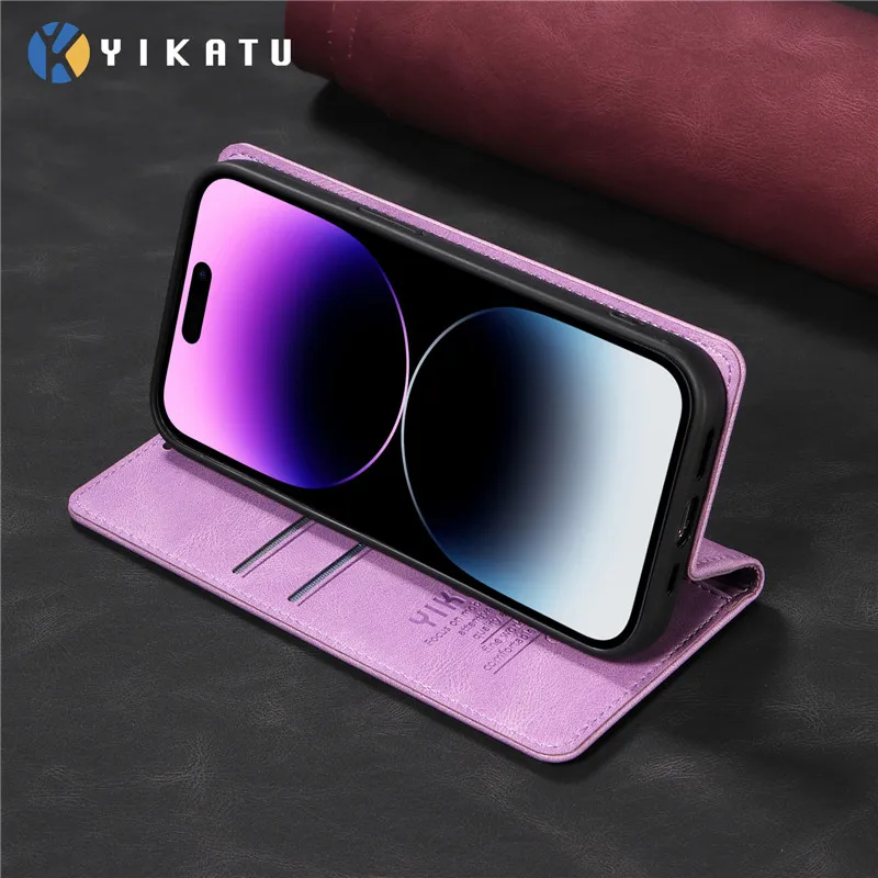 حافظة جلدية فاخرة لهاتف هواوي P30 P20 Pro P8 P10 P9 Mate 20 Mate10 Lite P9Lite 20 حافظة مغناطيسية قابلة للطي كابا