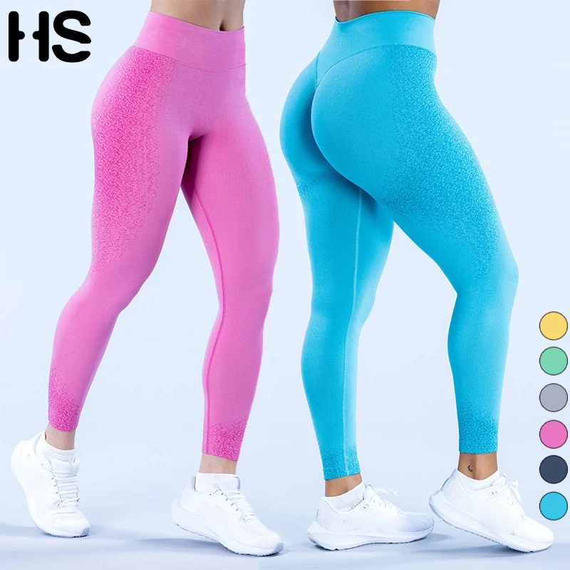 

HAUT SHARK Brand New And High Quality Item High Waist Tight Hip Lift Seamless Pants Gym Fitness Yoga Leggings for Women