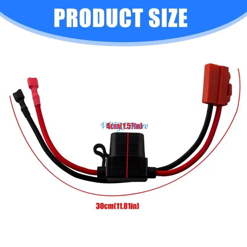 37JE Flexible Corrosion Resistant Power Cable 2 Pin 12V For Automotive Electrical