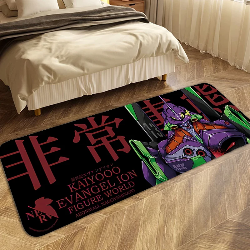 Anime Rug for Bed Room S-EVAs Floor Carpet for Bedroom Washable Non-slip Kitchen Mats Carpet Entrance of House Interior Bathmat