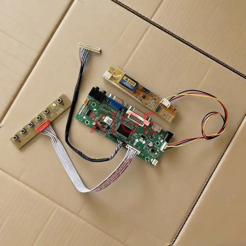

Matrix Controller Drive Board Fit LTN184KT02-S01/T01 LTN184KT01-101/A01 1680x945 HDMI+DVI+VGA LVDS-30Pin 1-CCFL 1680*945 DIY Kit