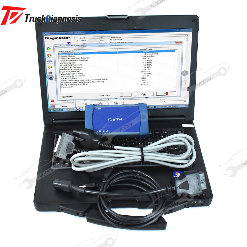 For Agriculture tractor For Toyota Denso DST-i for Kubota DST-i diagnostic cable tool Diagmaster interface diagnostic tool cf53