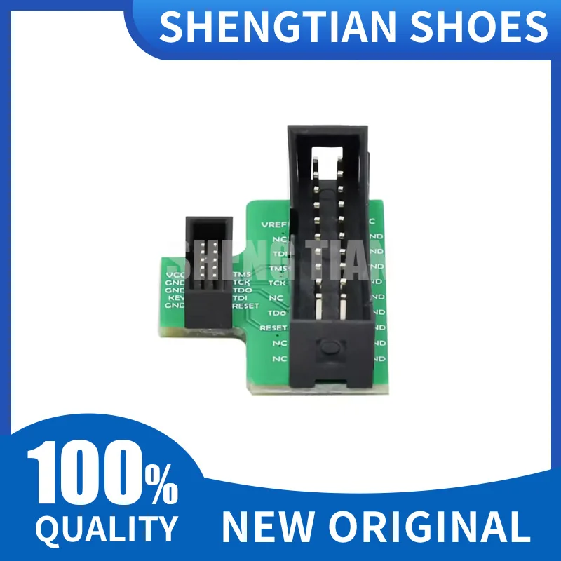 1.27mm JTAG adapter Standard 20-pin 2.54mm to 10-pin 1.27mm supports JLINK/SWD