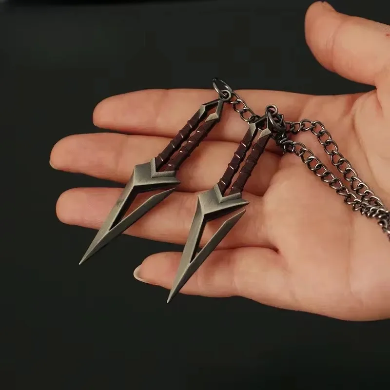 7 ซม.Valorant Melee ดาบอาวุธ Kuronami ไม่มี Yaiba โลหะเกม SAMURAI ดาบอาวุธรุ่นเครื่องประดับของขวัญของเล่นเด็ก