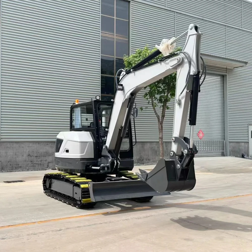 تخصيص جديد 6.5 طن حفارة صغيرة كوبوتا محرك حفارة لديها مخرج مصنع شهادة الامتثال CE/Euro 5/EPA