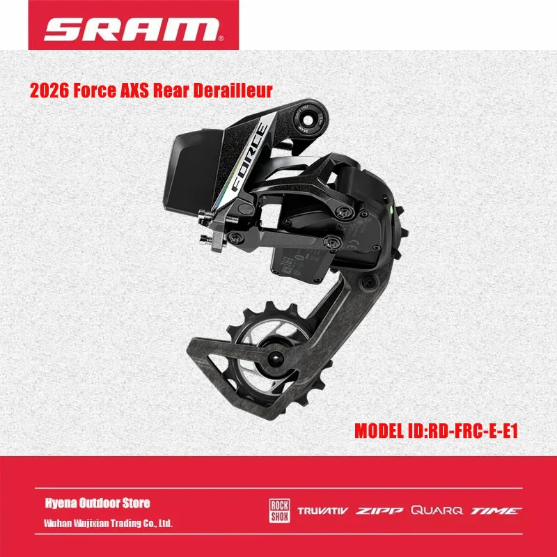 AliExpress 2026 SRAM NEW MODEL Force AXS Rear Derailleur RD-FRC-E-E1 AXS enabled for easy setup with cassettes from 10-28T to 10-36T