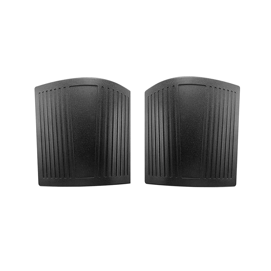 2Pcs Black Cowl Body Armor Cover/RR Exterior Accessories For 2007-2018 Jeep Wrangler JK JKU ABS