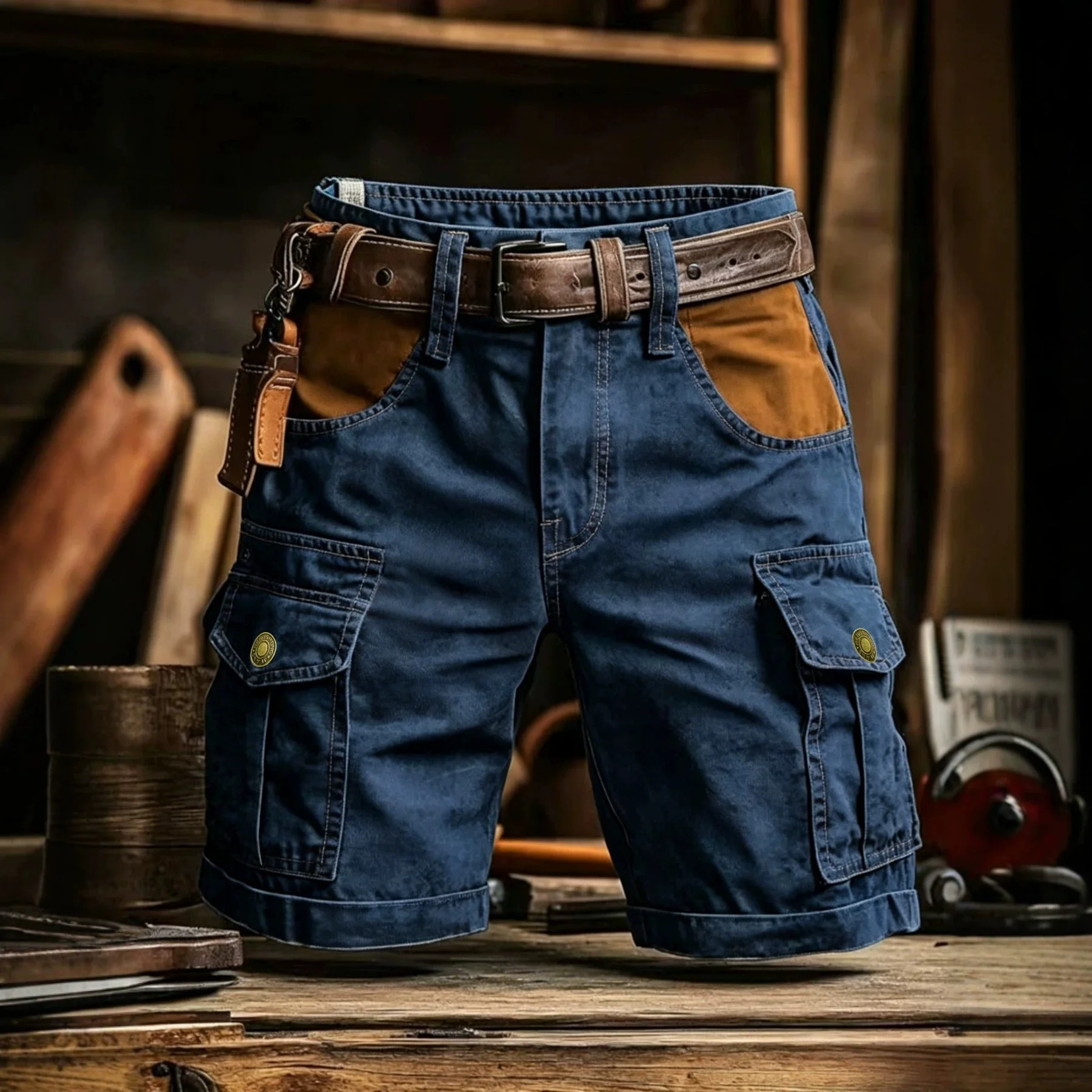 Men’s Cotton Cargo Shorts 2
