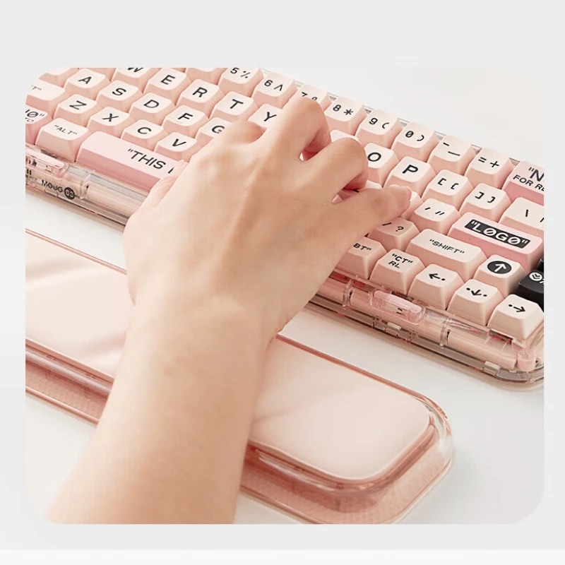 New Melgeek Bee Keyboard Wrist Rest Suitable For Made68/ Cyber01 Magnetic Axis/Mechanical Keyboard Liquid Silicone Wrist Rest