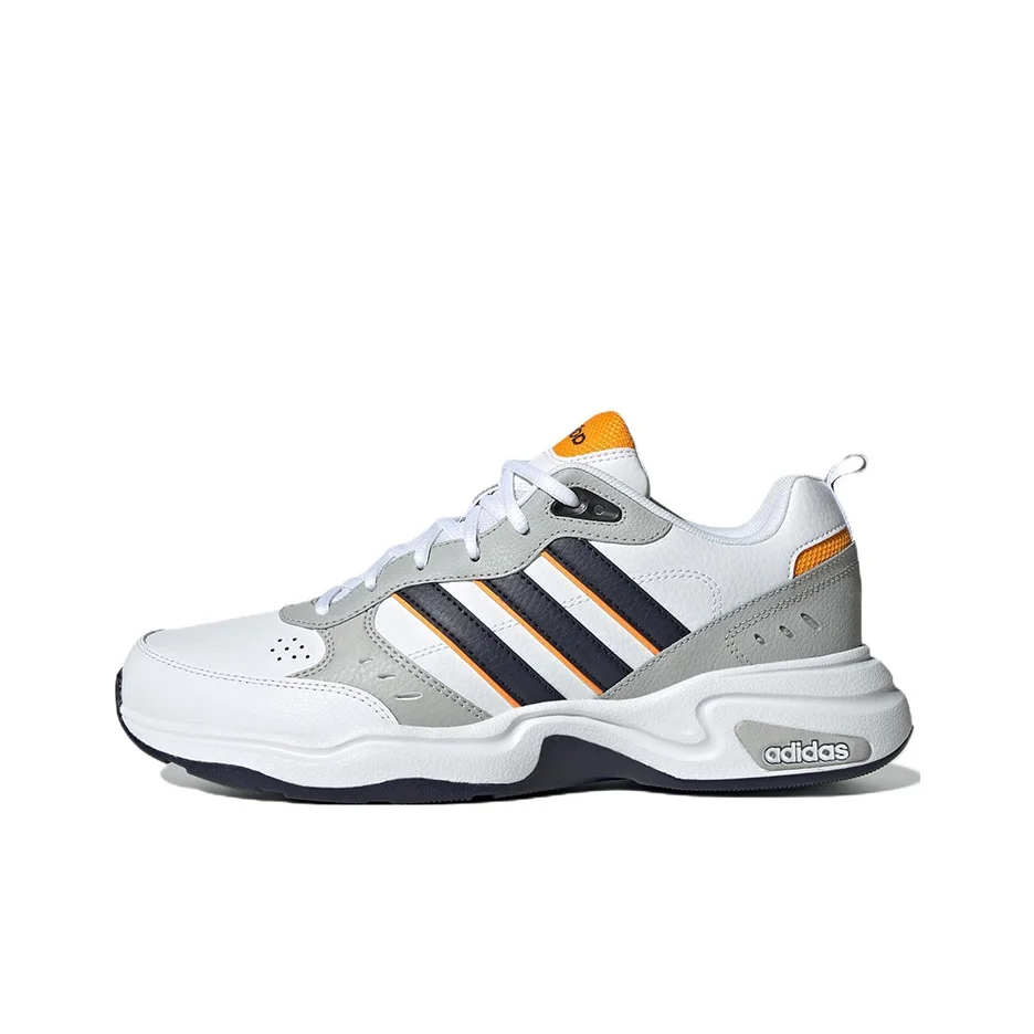 Adidas Neo Strutter Leather Low top Casual Shoes Unisex White Gray Black GX0670
