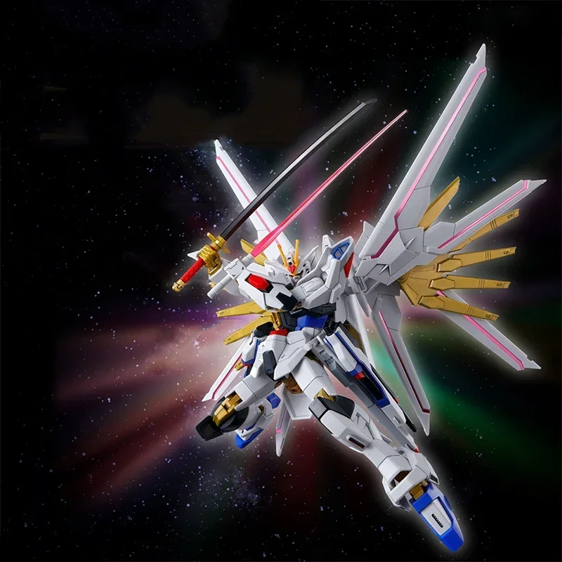 In Stock BANDAI Genuine Original HG Extraordinary Strike Freedom Gundam Action Anime Figure Collectible Doll Statuette Ornament